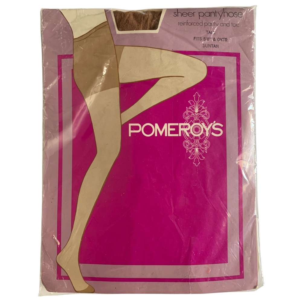 Pomeroy's Sheer Pantyhose in SUNTAN